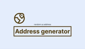 Random US Address: Exploring Its Uses and Implications